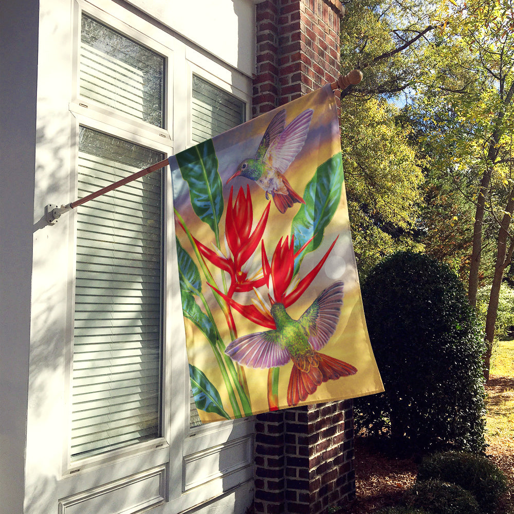 Buff Bellied Hummingbird Flag Canvas House Size PRS4019CHF