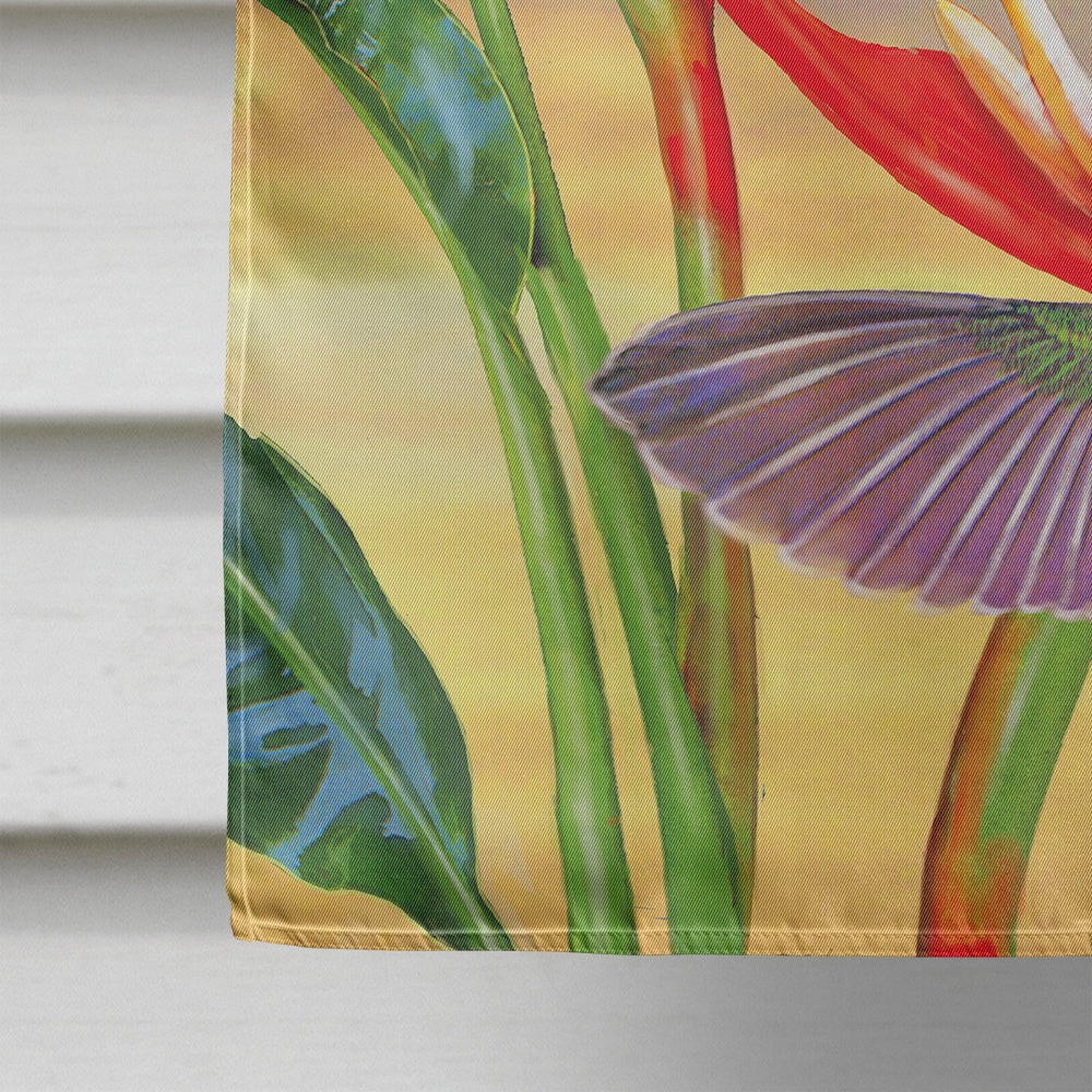 Buff Bellied Hummingbird Flag Canvas House Size PRS4019CHF  the-store.com.