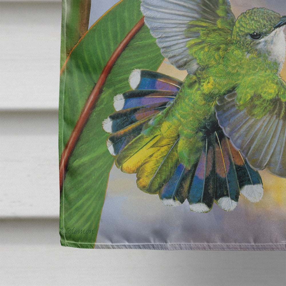 Antillaen Hummingbirds Shell Ginger Flag Canvas House Size PRS4022CHF  the-store.com.
