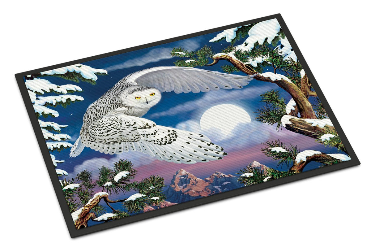 Snowy Owl Indoor or Outdoor Mat 24x36 PRS4030JMAT by Caroline&#39;s Treasures