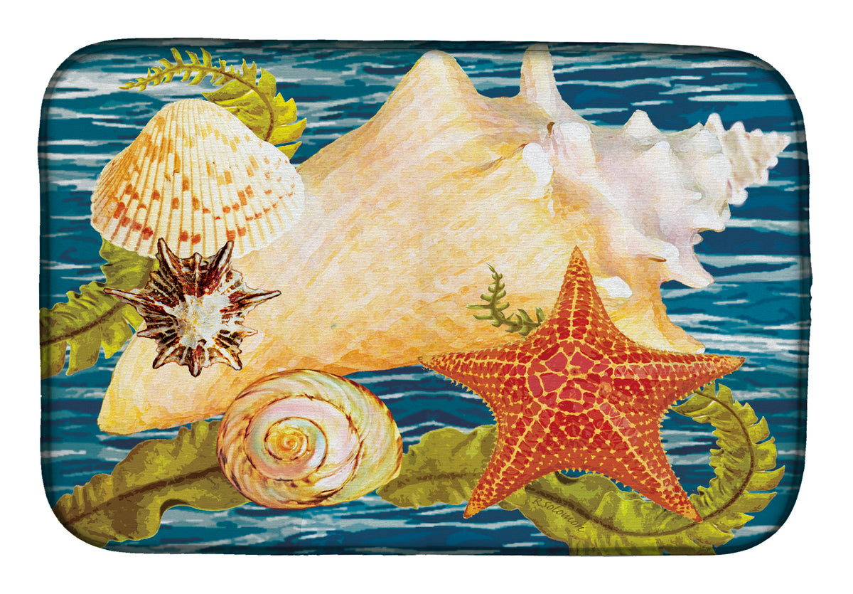 Tapis de séchage Conch Starfish And Cockle II PRS4057DDM