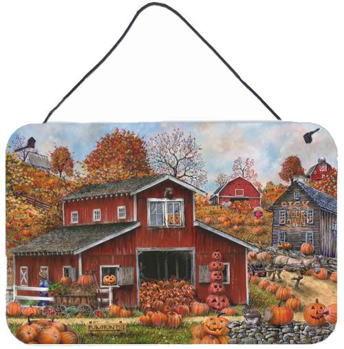Pick your Own Pumpkins Fall Wall or Door Hanging Prints by Caroline's Treasures