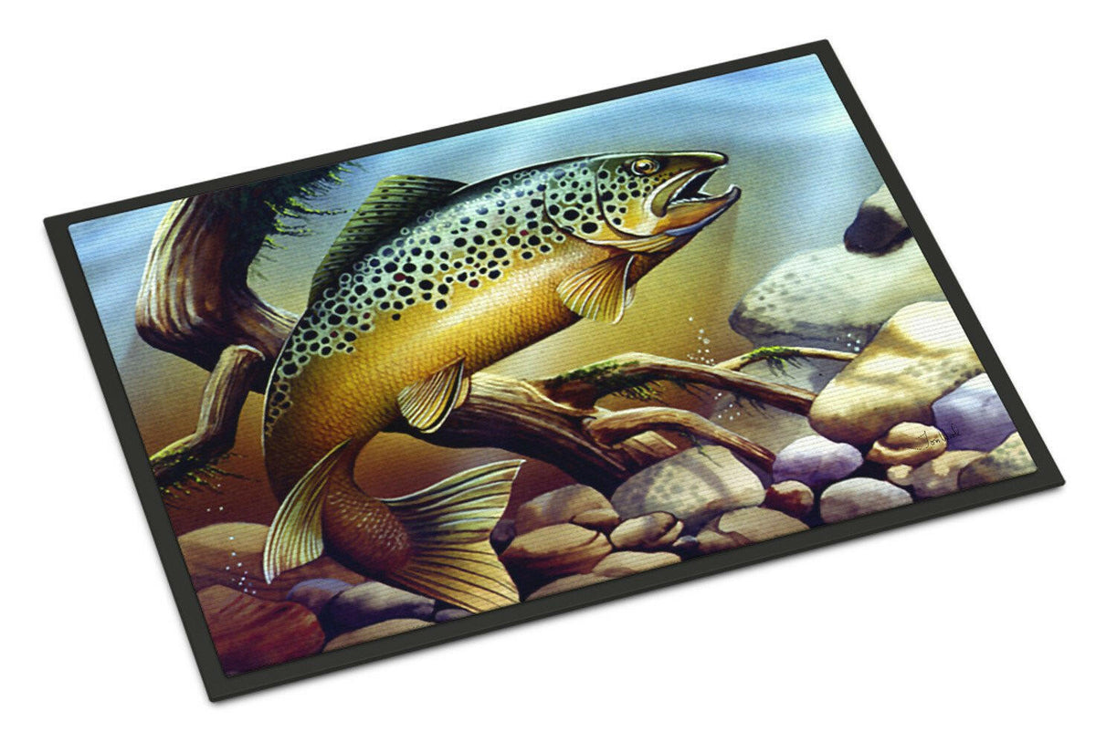 Brook Trout Indoor or Outdoor Mat 18x27 PTW2038MAT - the-store.com