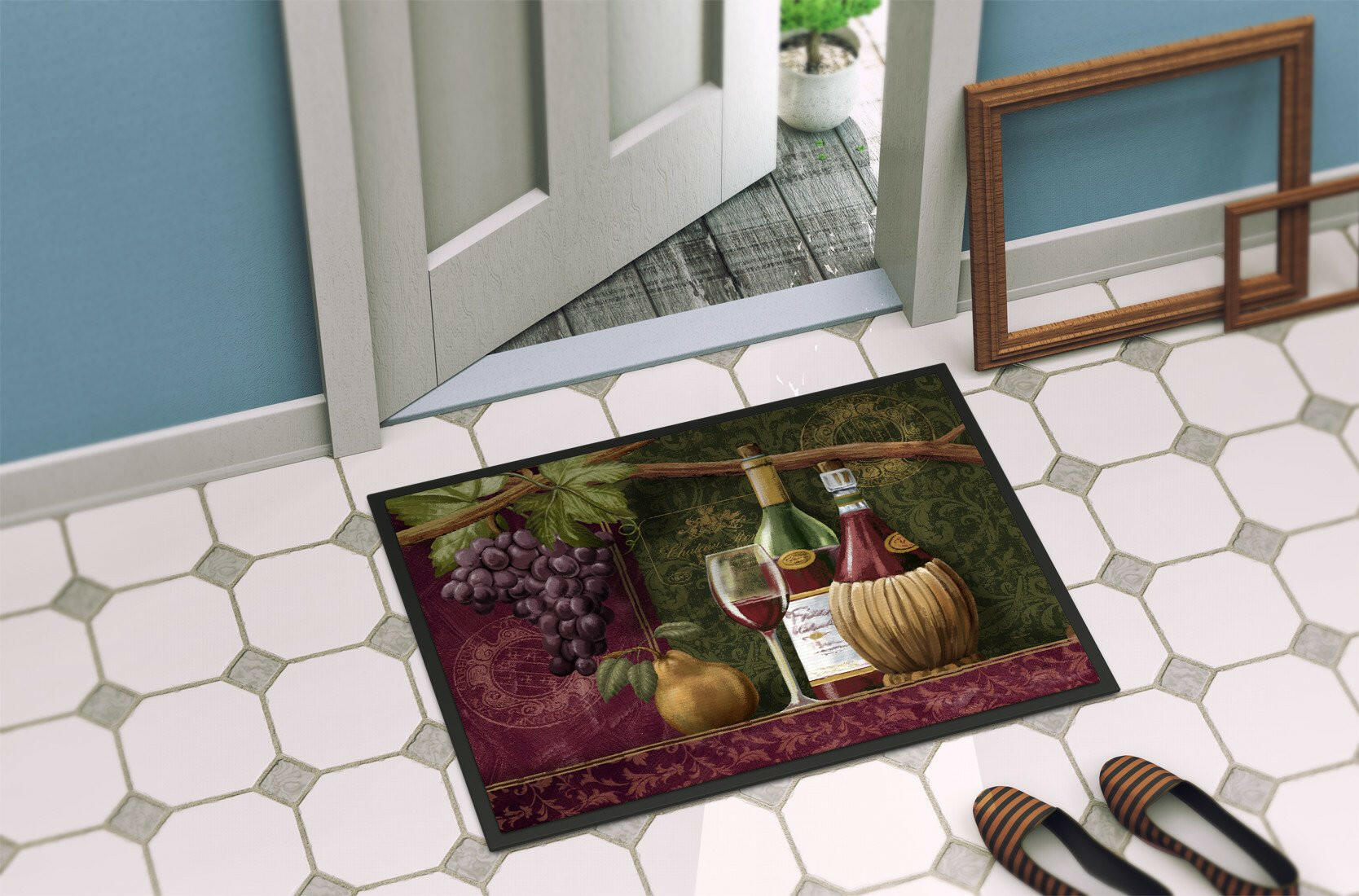 Wine Chateau Roma Indoor or Outdoor Mat 24x36 PTW2044JMAT - the-store.com