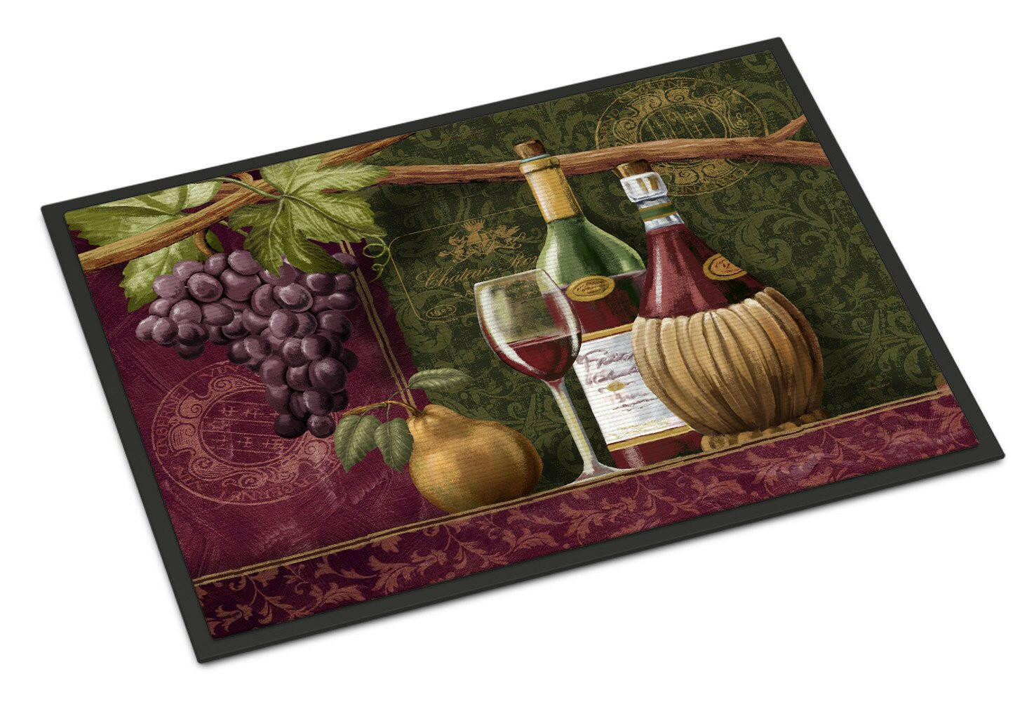 Wine Chateau Roma Indoor or Outdoor Mat 18x27 PTW2044MAT - the-store.com