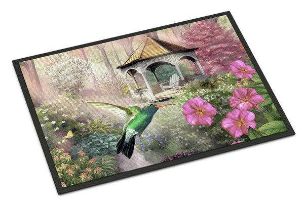 Garden Gazebo Hummingbird Indoor or Outdoor Mat 18x27 PTW2052MAT - the-store.com