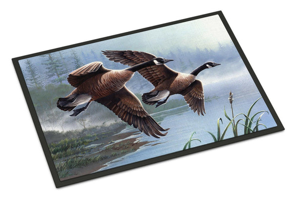 Geese on the Wing Indoor or Outdoor Mat 18x27 PTW2054MAT - the-store.com