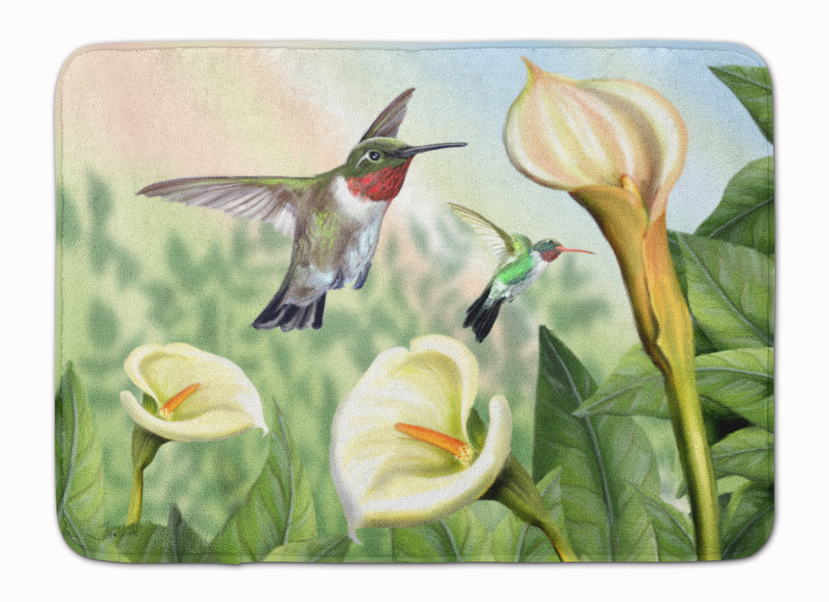 Lily and the Hummingbirds Machine Washable Memory Foam Mat PTW2058RUG - the-store.com