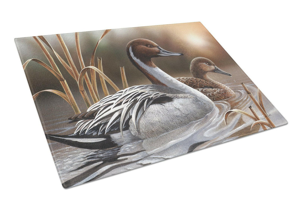 Pintails Glass Cutting Board Large PTW2060LCB by Caroline&#39;s Treasures