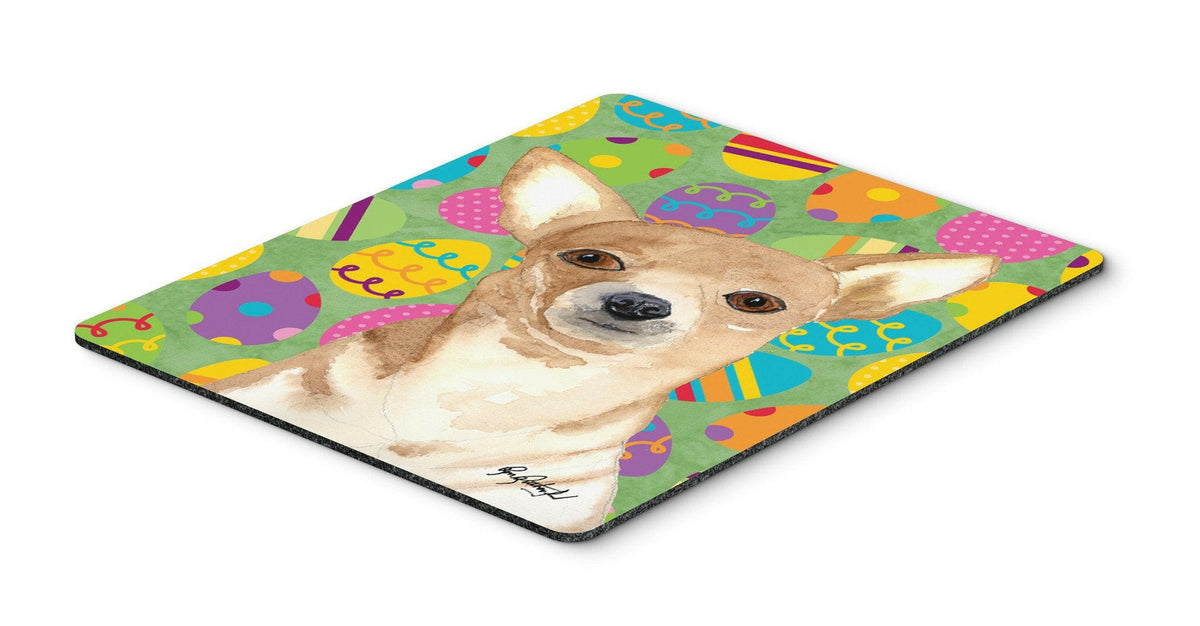 Eggravaganza Chihuahua Easter Mouse Pad, Hot Pad or Trivet by Caroline&#39;s Treasures