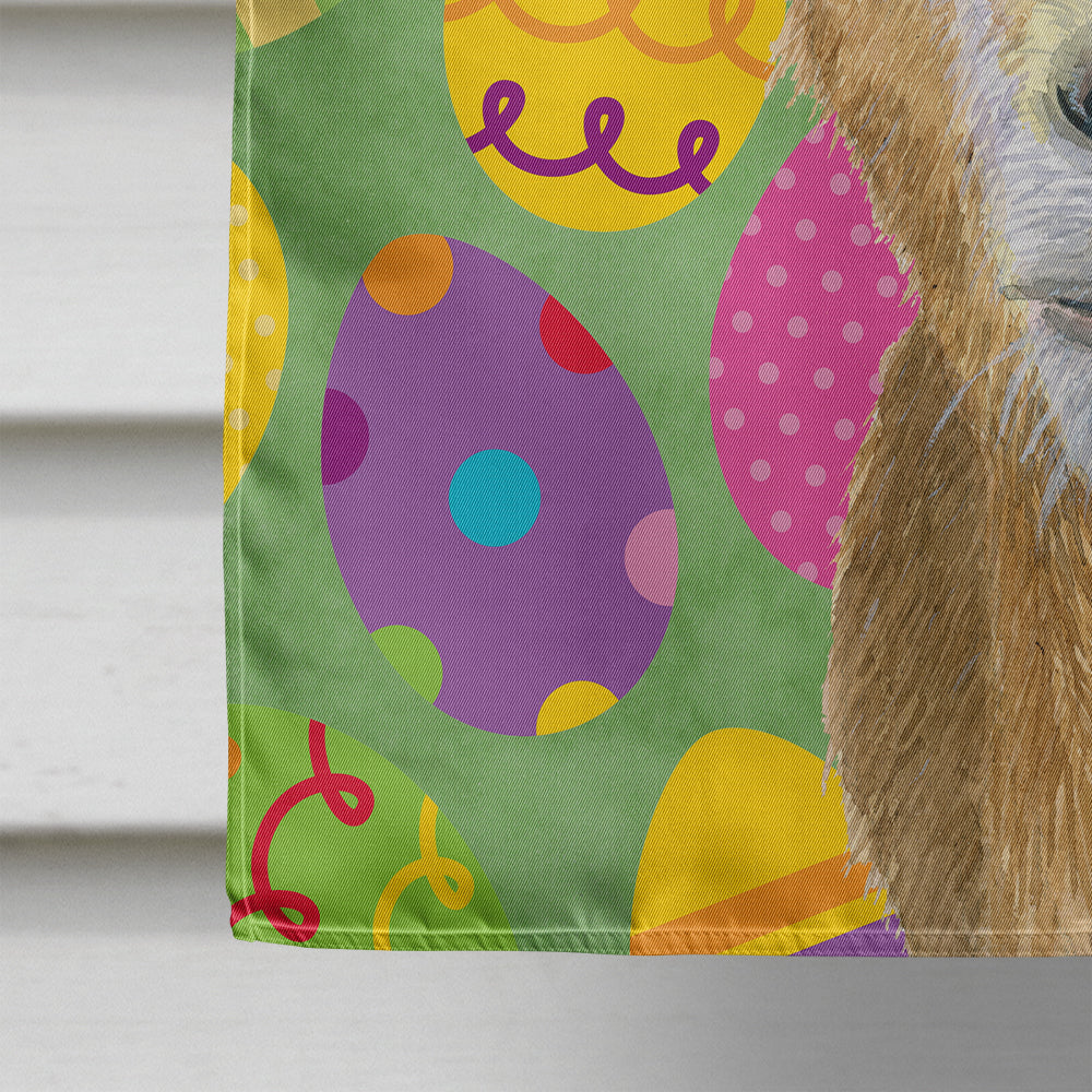 Eggtravaganza Goat Easter Flag Canvas House Size RDR3021CHF  the-store.com.