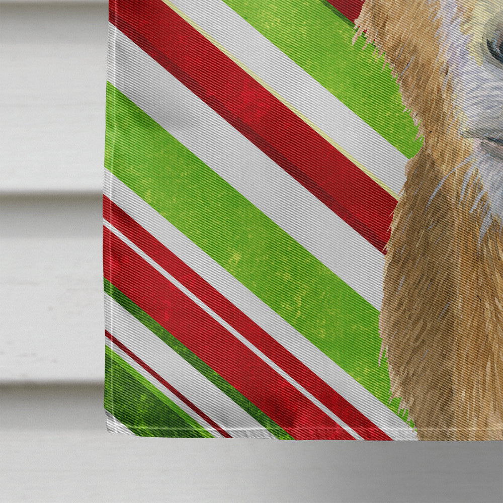 Candy Cane Goat Christmas Flag Canvas House Size RDR3022CHF  the-store.com.