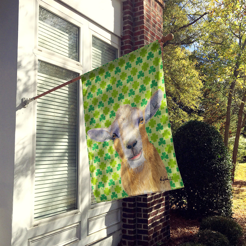 St Patrick's Day Goat Flag Canvas House Size RDR3025CHF