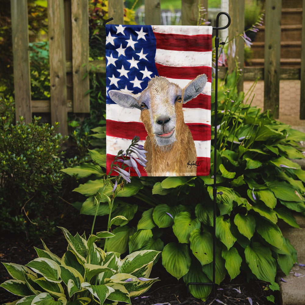 USA American Goat Flag Garden Size RDR3028GF