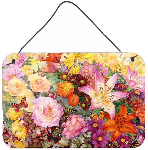 Autumn Floral by Anne Searle Wall or Door Hanging Prints by Caroline's Treasures