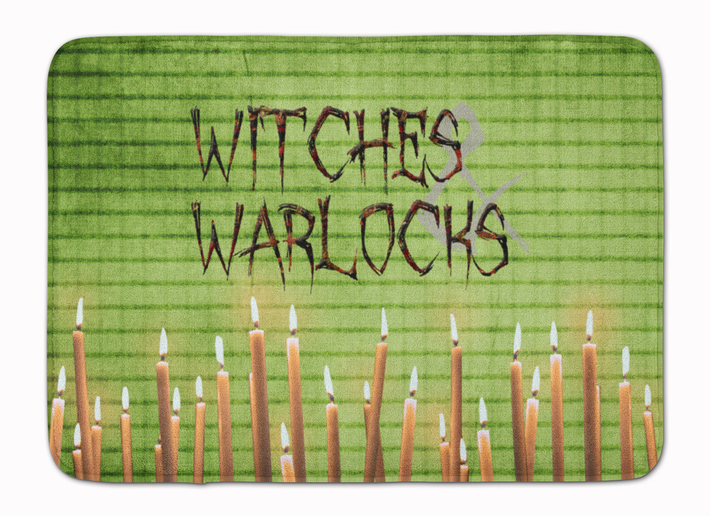 Witches and Warlocks Halloween Machine Washable Memory Foam Mat SB3011RUG - the-store.com