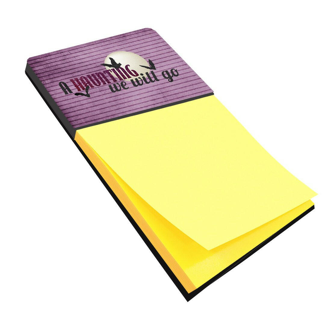 A Haunting we will go Halloween Refiillable Sticky Note Holder or Postit Note Dispenser SB3015SN by Caroline&#39;s Treasures