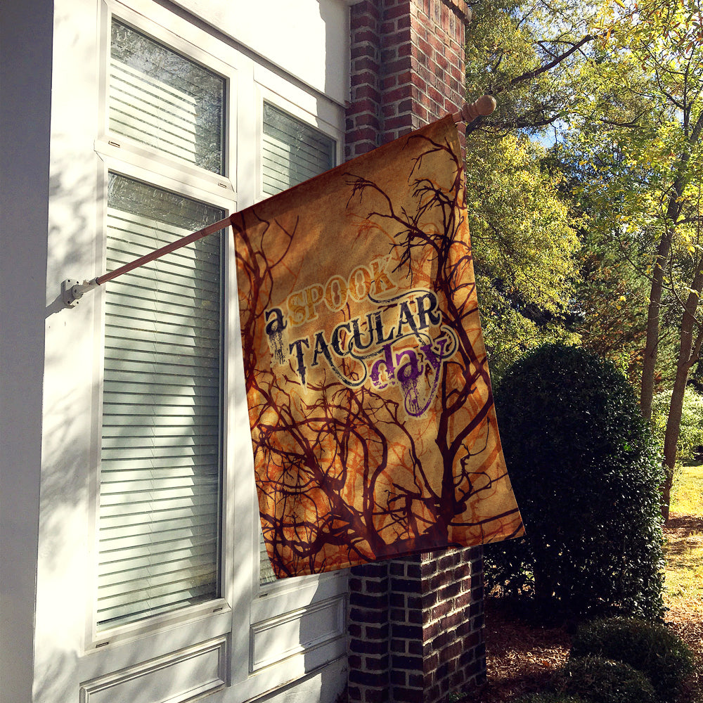 A Spook Tacular Day Halloween Flag Canvas House Size  the-store.com.