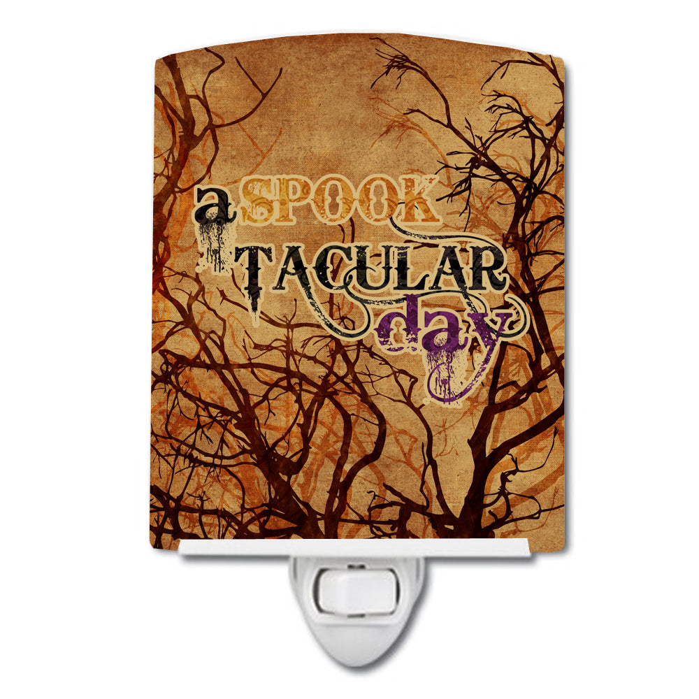 A Spook Tacular Day Halloween Ceramic Night Light SB3016CNL - the-store.com