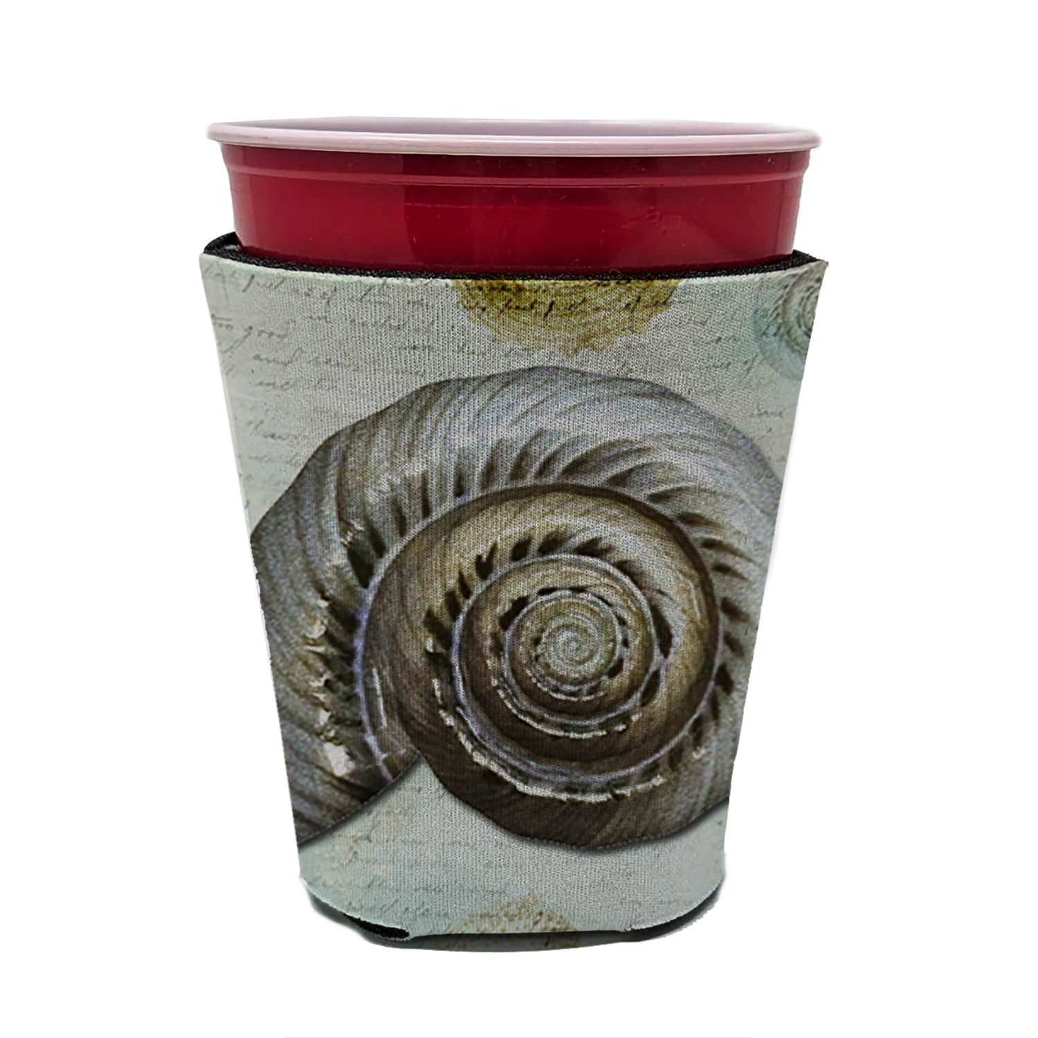 Shells  Red Cup Beverage Insulator Hugger