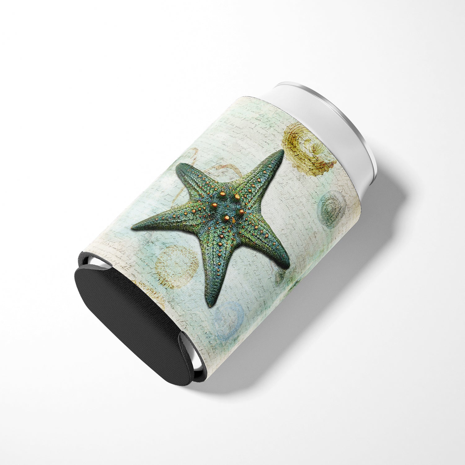 Starfish  Can or Bottle Beverage Insulator Hugger.