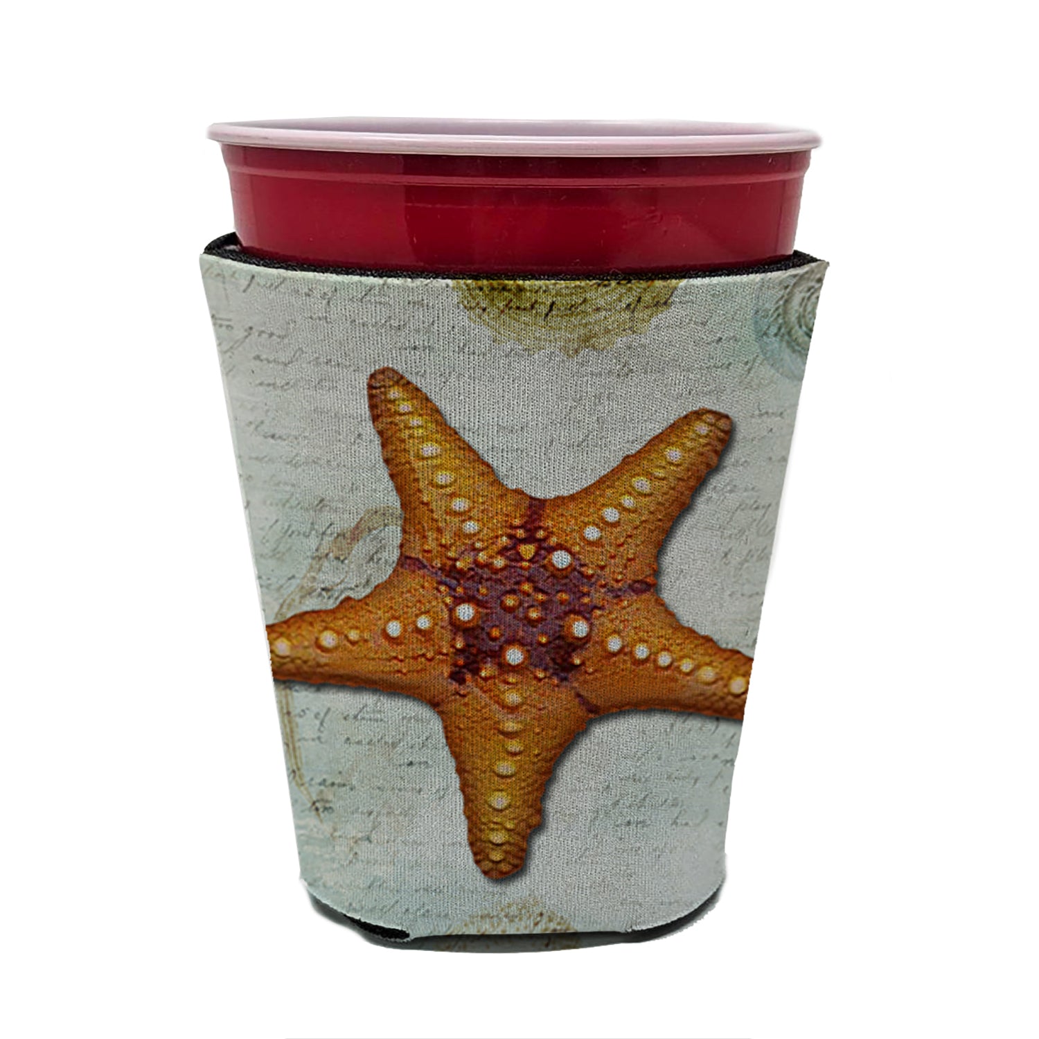 Starfish Red Solo Cup Boisson isolant Hugger