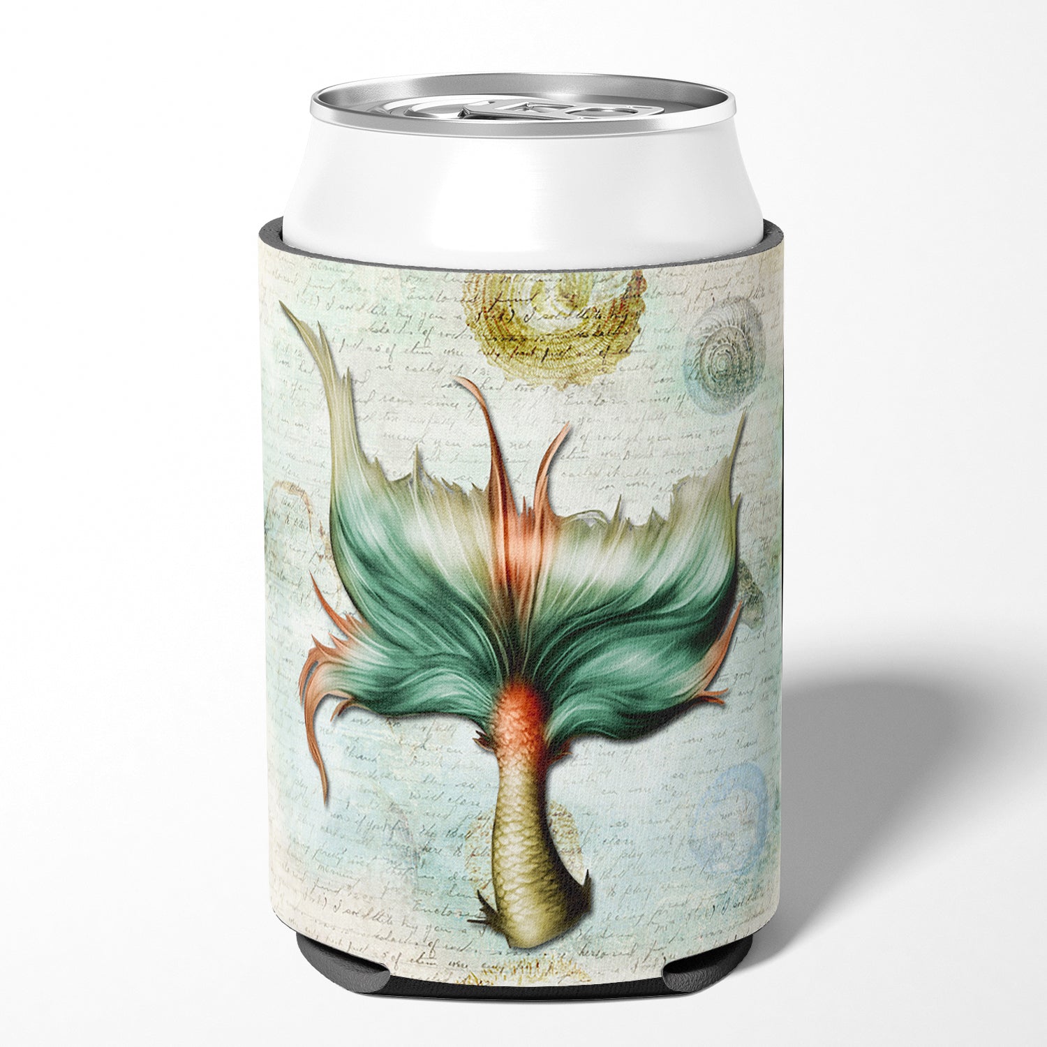 Caroline's Treasures Mermaids and Mermen Mermaid Tail Can or Bottle Beverage Insulator Hugger