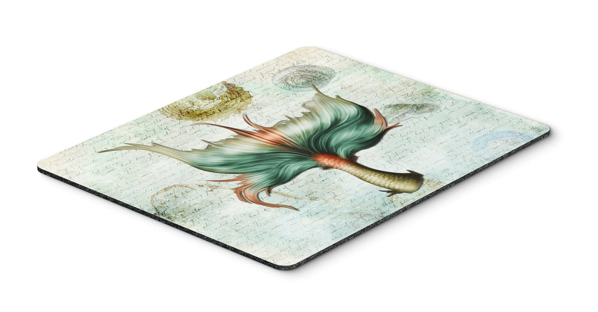 Mermaids and Mermen Mermaid Tail Mouse Pad, Hot Pad or Trivet by Caroline&#39;s Treasures