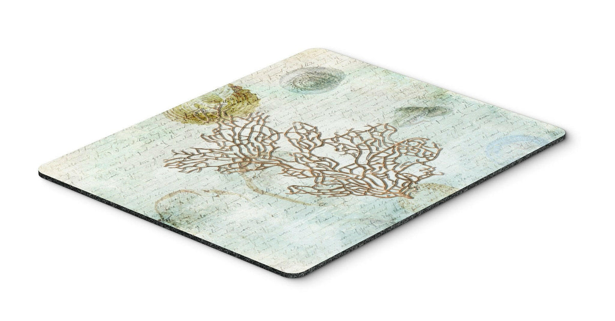 Coral  Mouse Pad, Hot Pad or Trivet by Caroline&#39;s Treasures