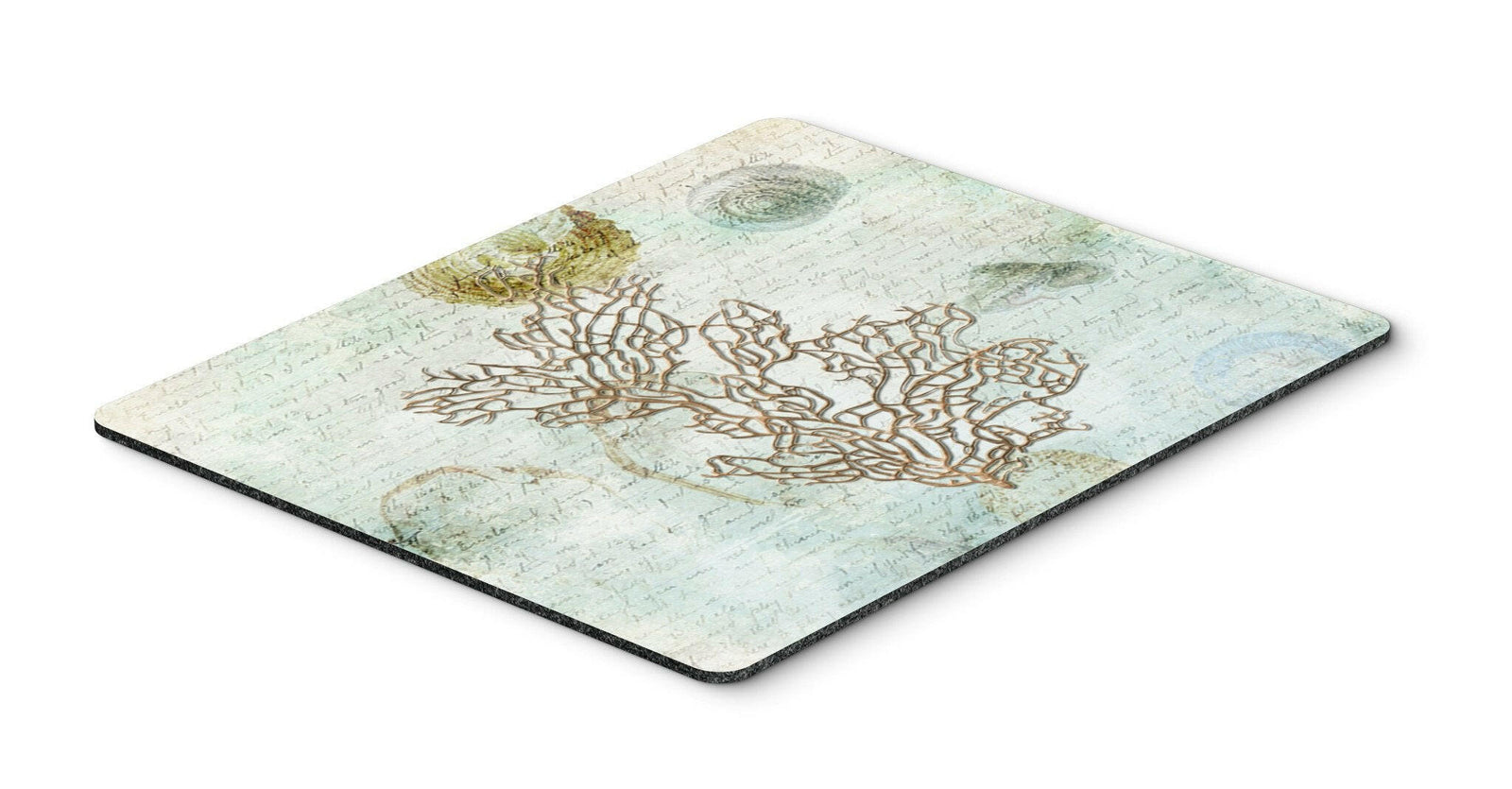 Coral  Mouse Pad, Hot Pad or Trivet by Caroline's Treasures