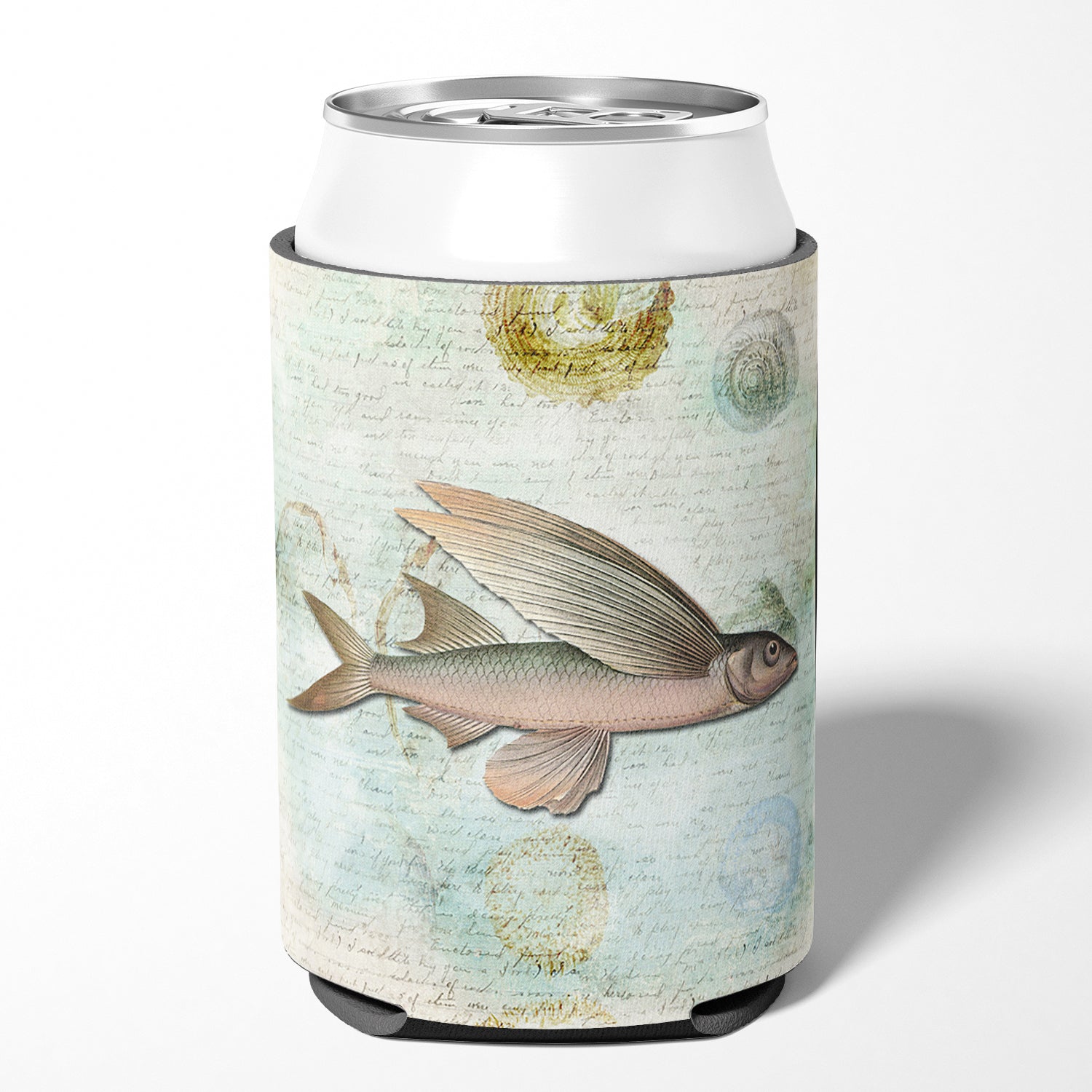 Fish  Can or Bottle Beverage Insulator Hugger.