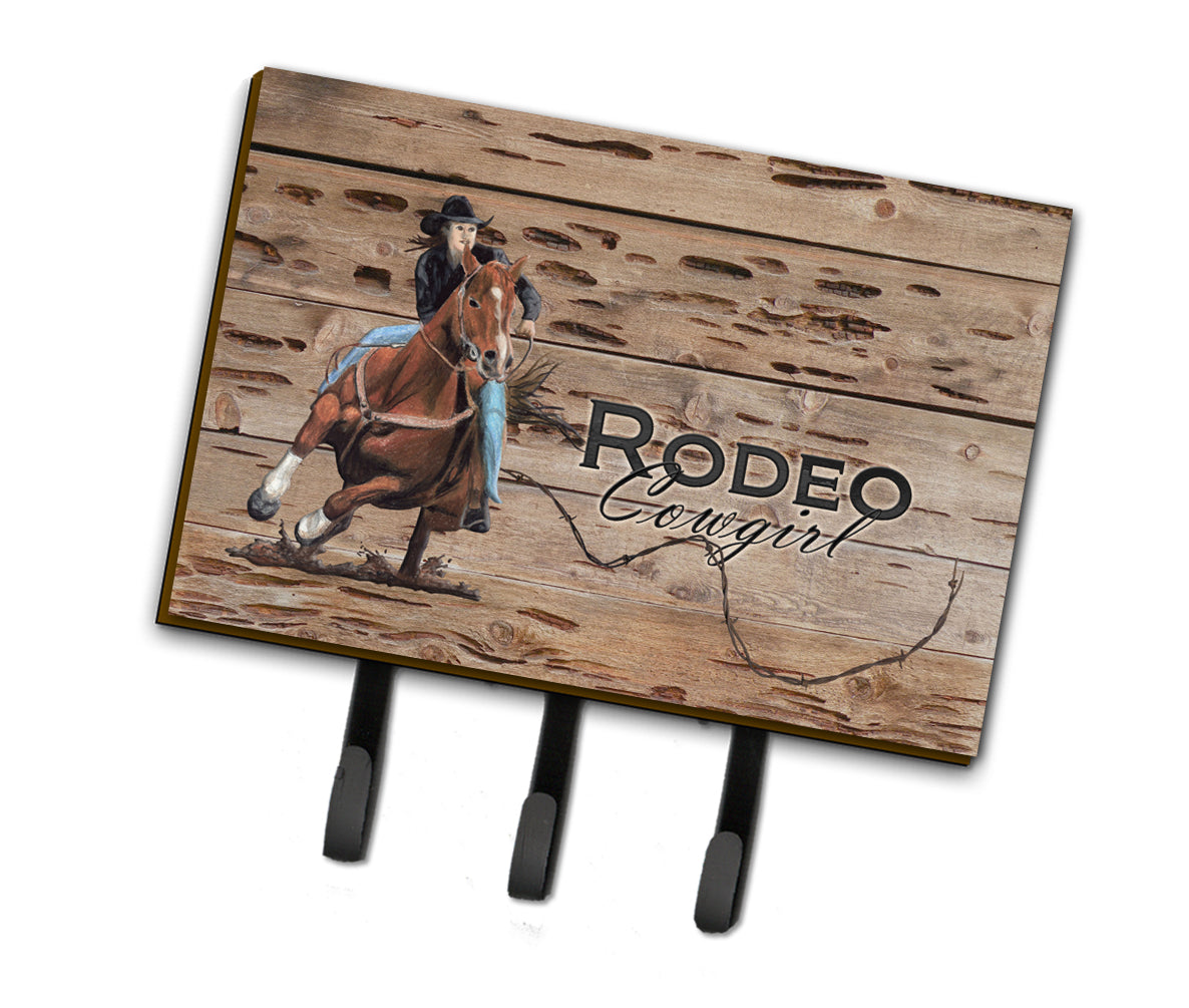 Rodeo Cowgirl Barrel Racer Leash or Key Holder SB3055TH68