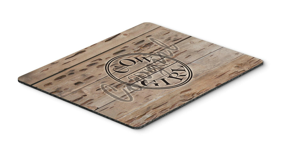 Genuine Cow Girl Branded Mouse Pad, Hot Pad or Trivet SB3056MP by Caroline&#39;s Treasures