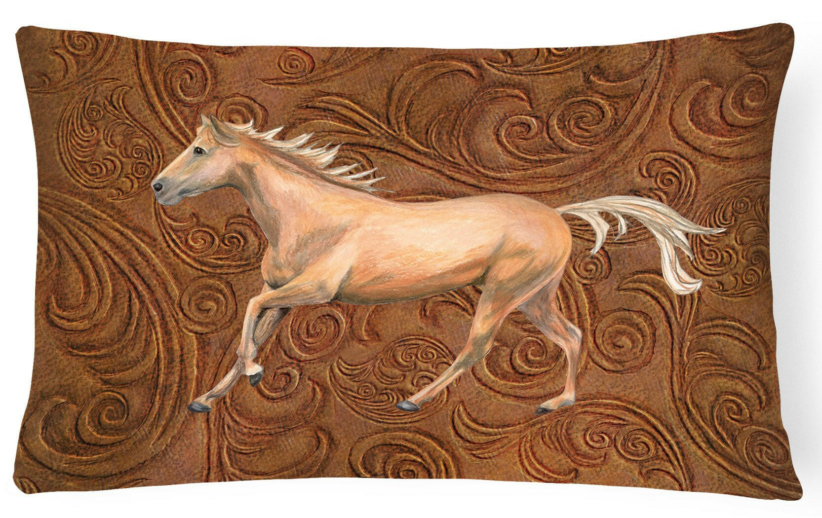 Horse   Canvas Fabric Decorative Pillow SB3060PW1216 by Caroline's Treasures