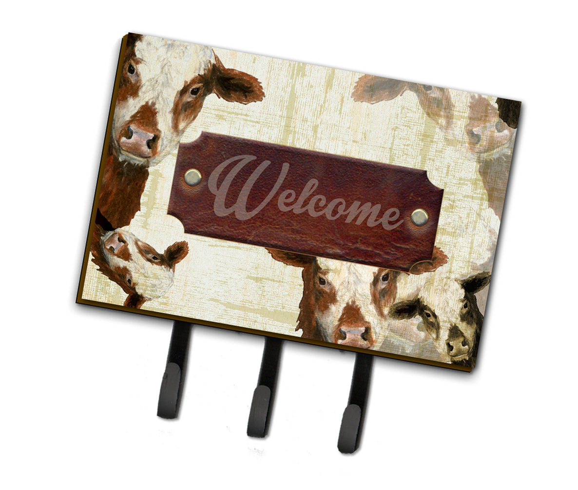 Welcome cow Leash or Key Holder SB3065TH68