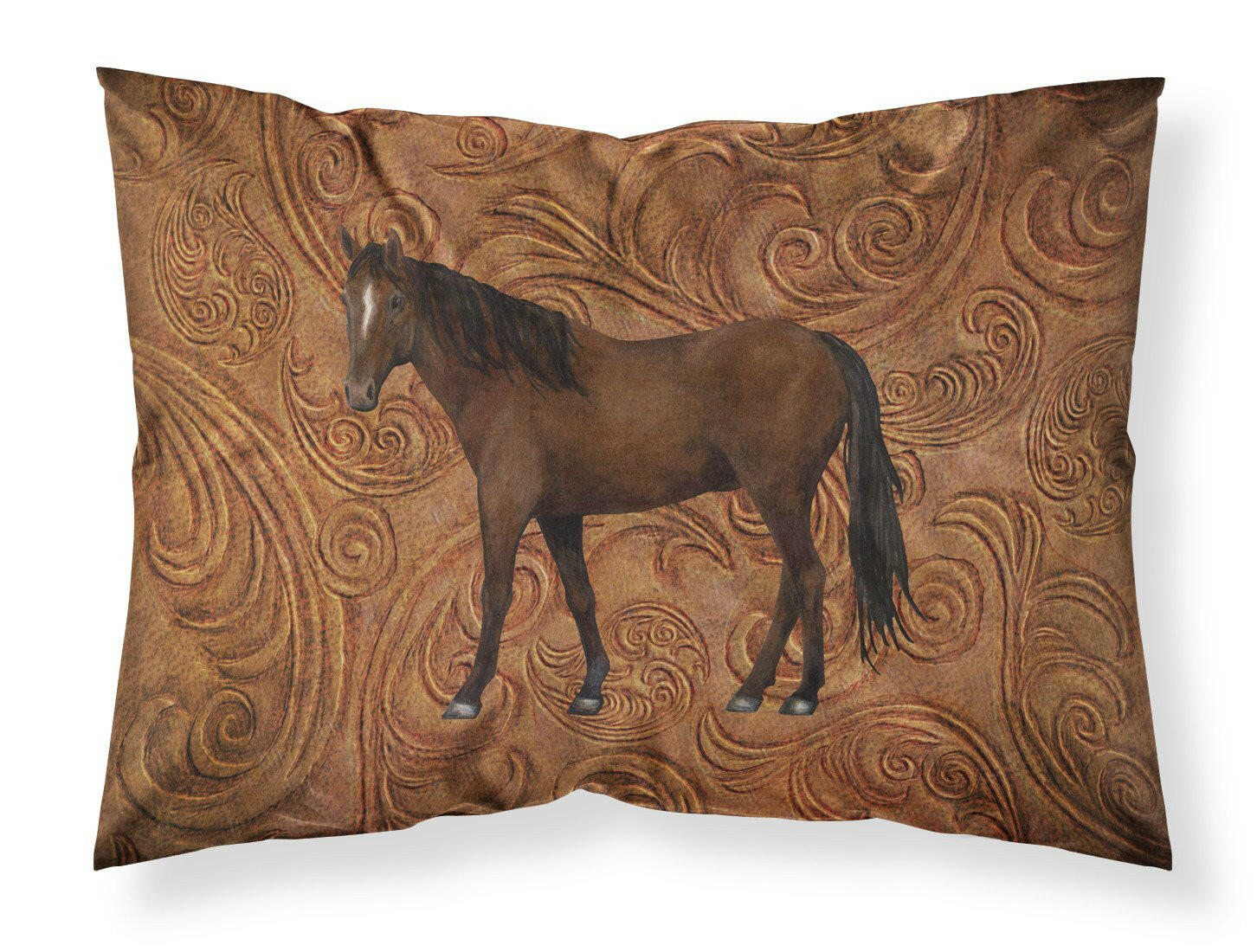 Horse Moisture wicking Fabric standard pillowcase SB3066PILLOWCASE by Caroline's Treasures