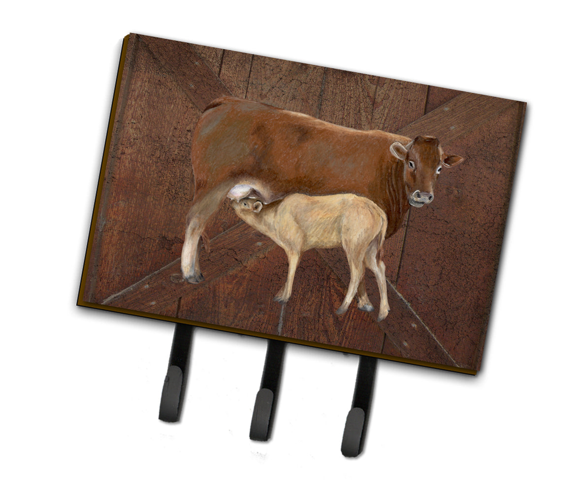 Cow Momma and Baby Leash or Key Holder SB3074TH68