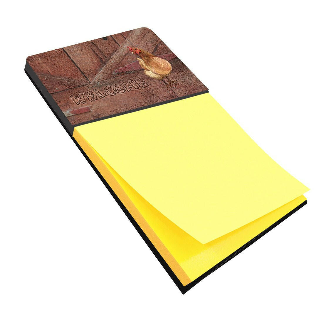 Welcome Chicken Refiillable Sticky Note Holder or Postit Note Dispenser SB3075SN by Caroline's Treasures