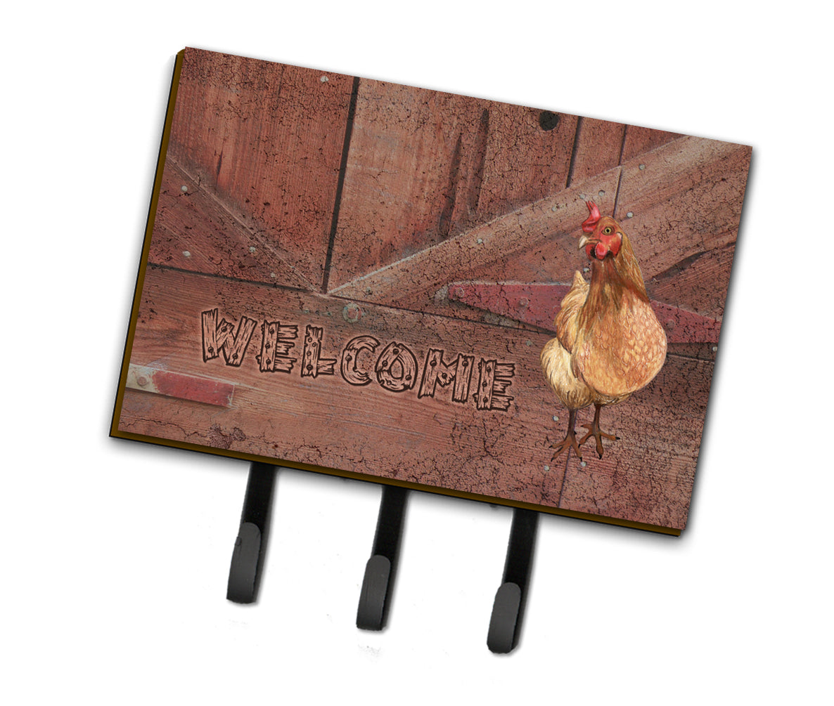 Welcome Chicken Leash or Key Holder SB3075TH68