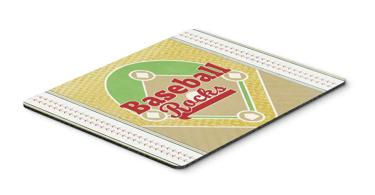 Baseball Rules Mouse Pad, Hot Pad or Trivet SB3077MP by Caroline&#39;s Treasures