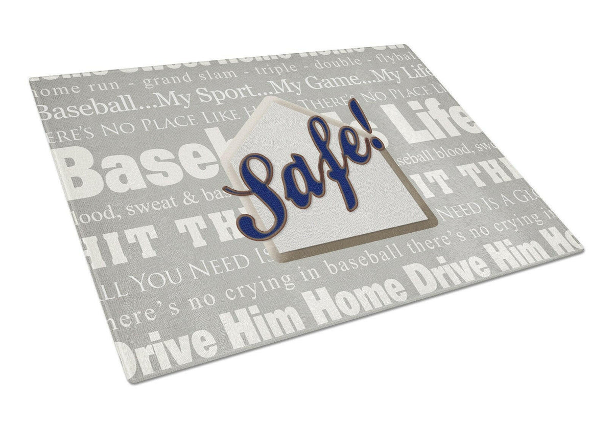 Safe at Home Glass Cutting Board Large Size SB3079LCB by Caroline&#39;s Treasures