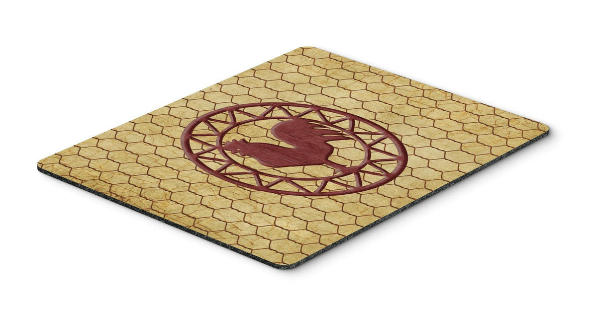 Rooster Chicken Coop Mouse Pad, Hot Pad or Trivet SB3085MP by Caroline&#39;s Treasures