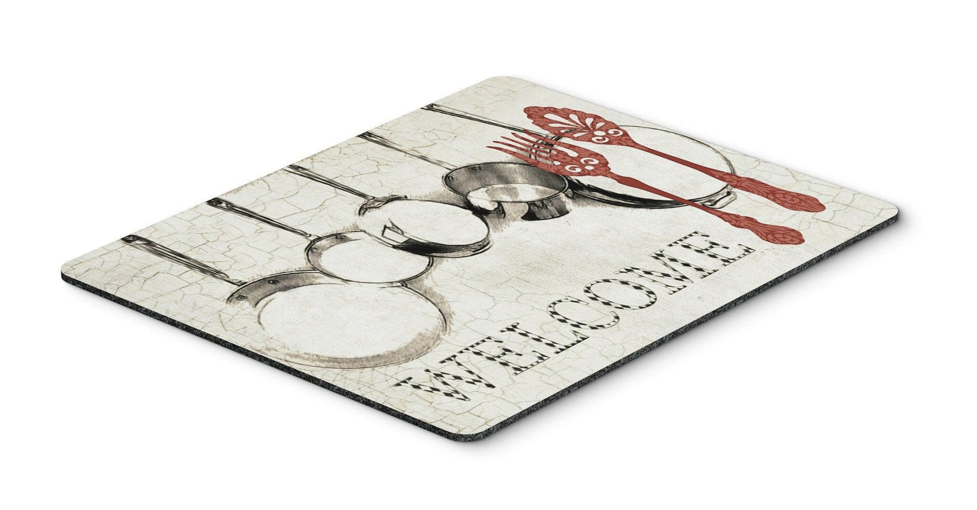 Pots and Pans Welcome Mouse Pad, Hot Pad or Trivet SB3087MP by Caroline's Treasures