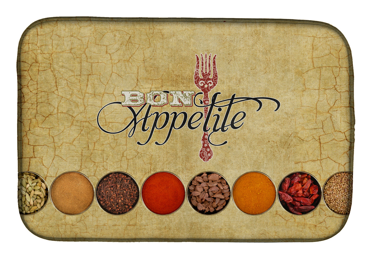 Bon Appetite and Spices Dish Drying Mat SB3089DDM  the-store.com.