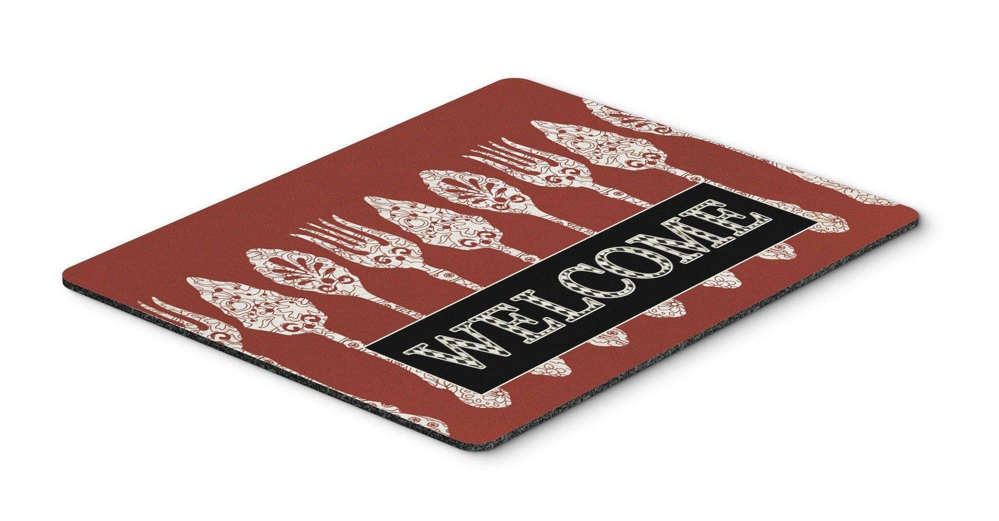 Serving Spoons Welcome Mouse Pad, Hot Pad or Trivet SB3090MP by Caroline's Treasures