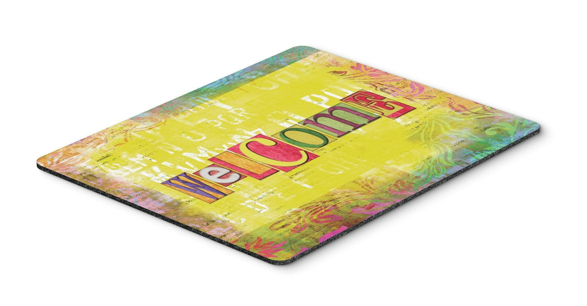 Artsy Welcome Mouse Pad, Hot Pad or Trivet SB3097MP by Caroline's Treasures