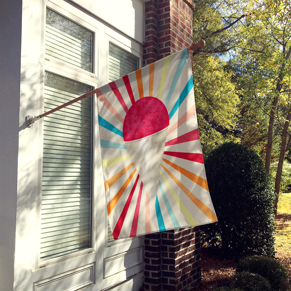 Cherry Snowball Snow Cone Flag Canvas House Size SB3103CHF  the-store.com.