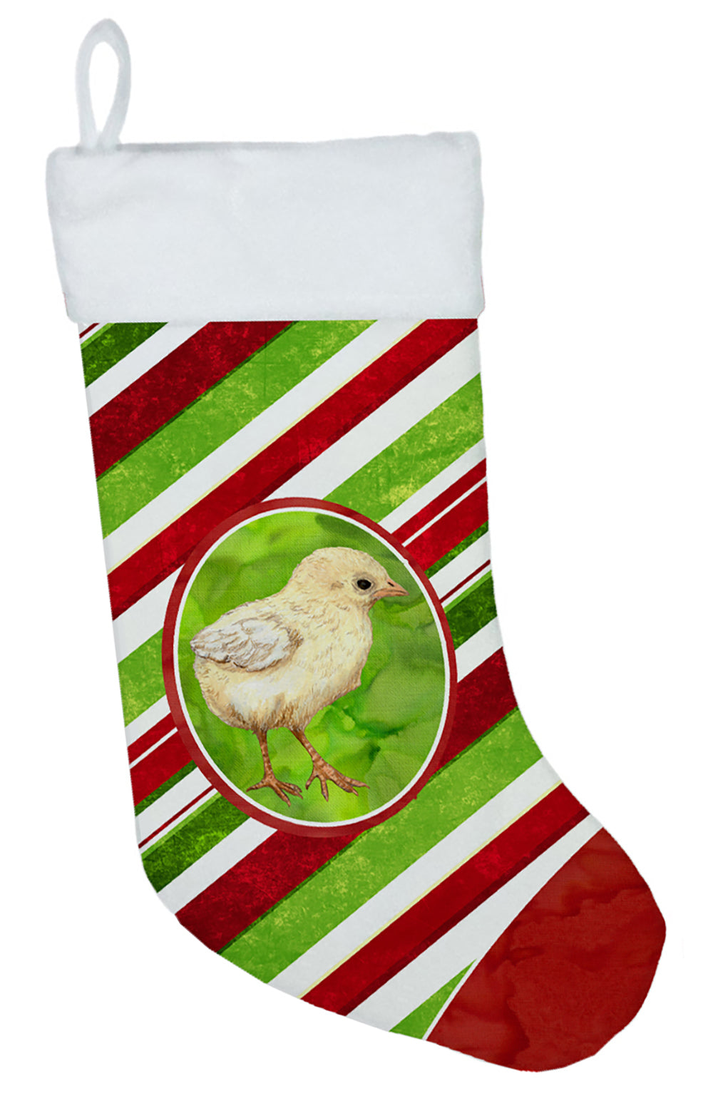 Baby Chick Candy Cane Holiday Christmas Christmas Stocking SB3141-CS