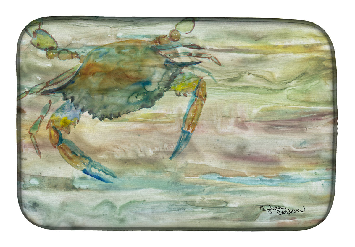 Blue Crab Sunset Dish Drying Mat SC2013DDM
