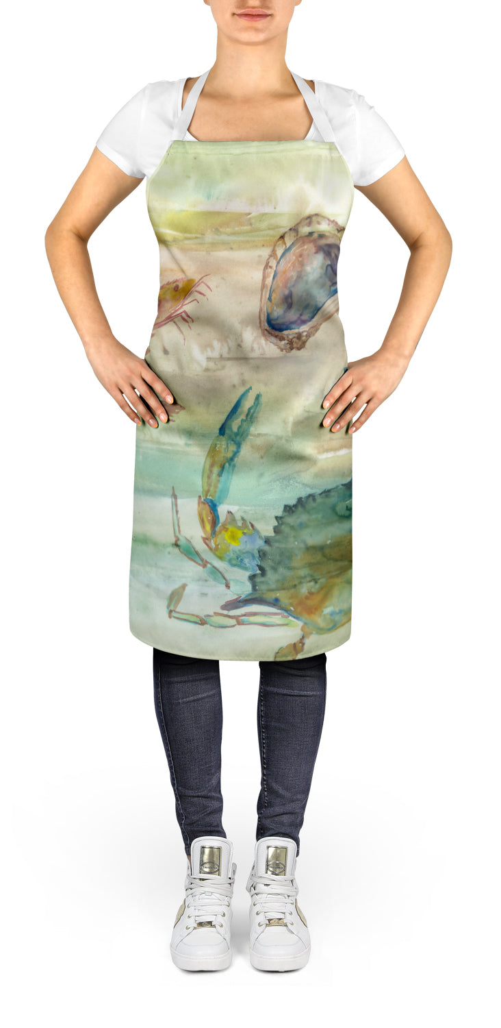 Crab, Shrimp and Oyster Sunset Apron SC2017APRON  the-store.com.